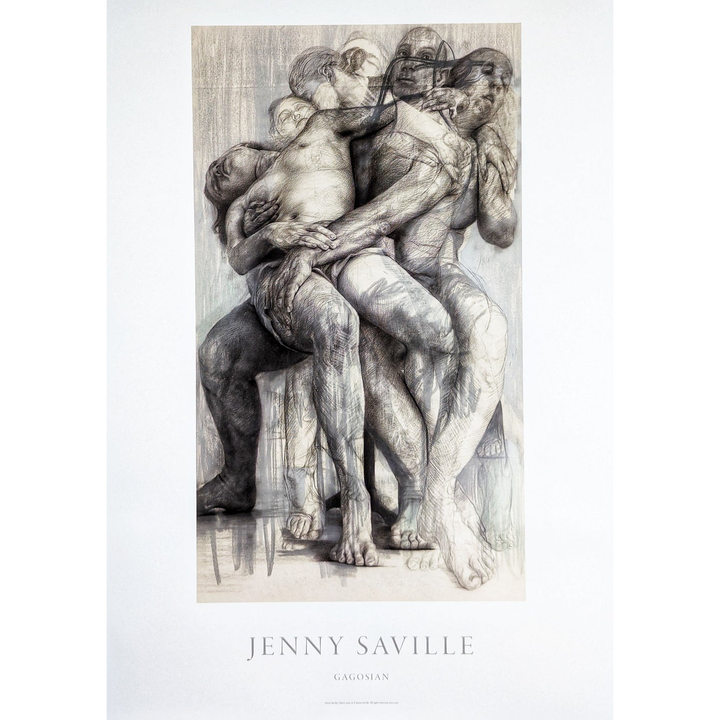 Jenny Saville exhibition print Pieta 1