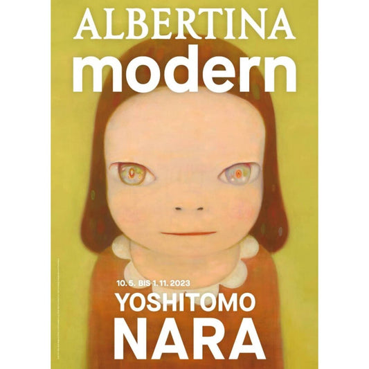 Yoshitomo Nara original exhibition poster