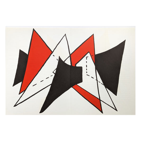 Alexander Calder vintage lithograph 1963