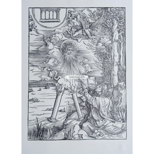 Albrecht Durer Vintage Lithograph - The Apocalypse